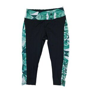 LuLaRoe Jade Capri Leggings Small Black Athletic Workout